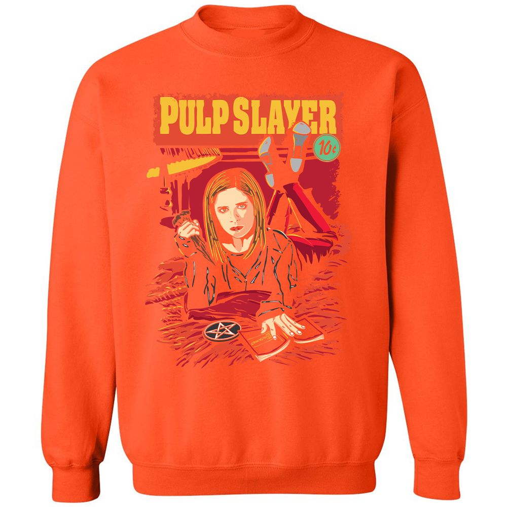 Classic Unisex Sweatshirt - EY92GC2S - Orange - 10