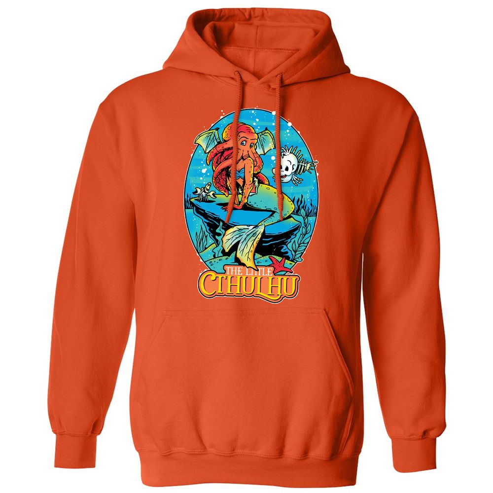 Classic Unisex Hoodie - 47QPXPZT - Orange - 10