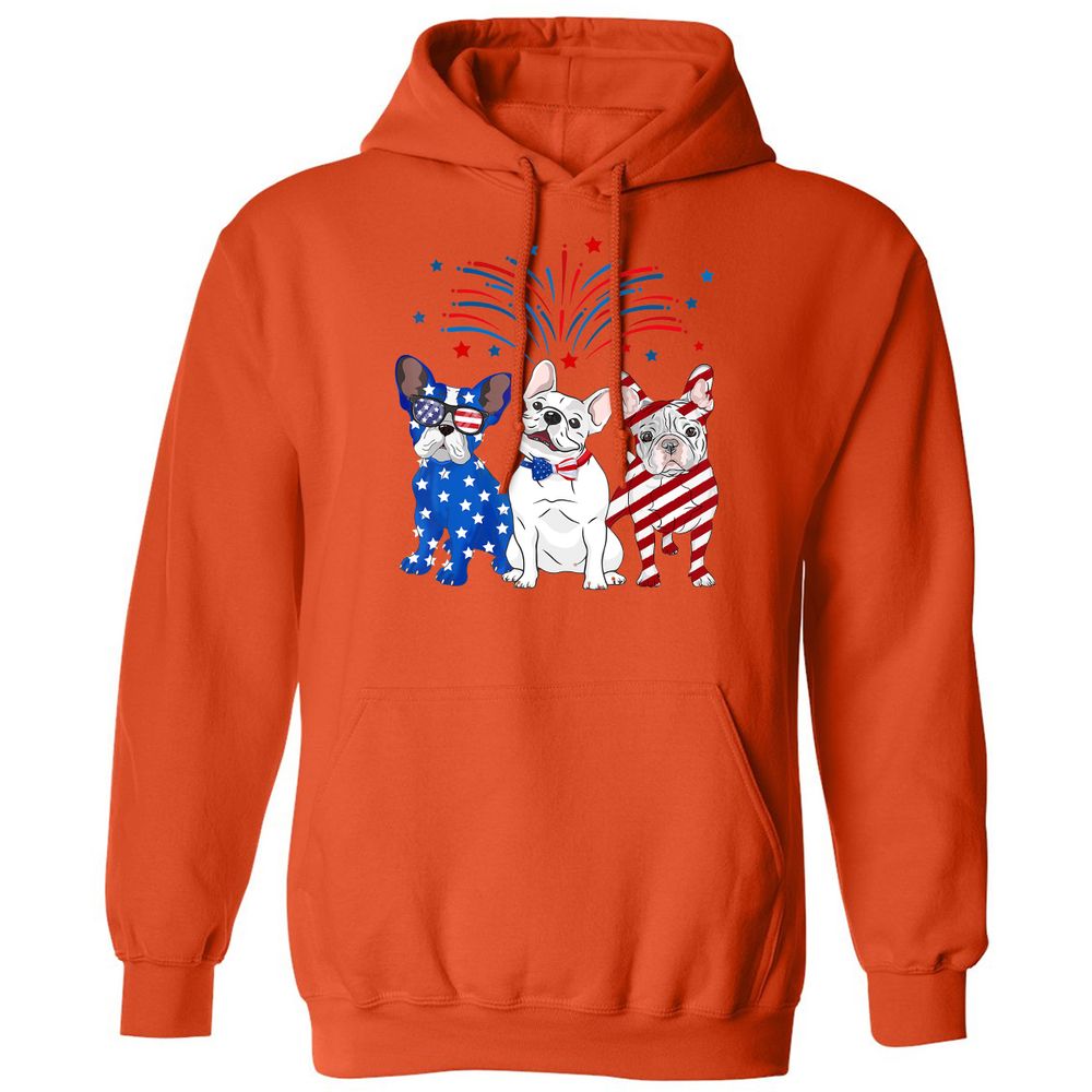 Classic Unisex Hoodie - PEFJLRAM - Orange - 10