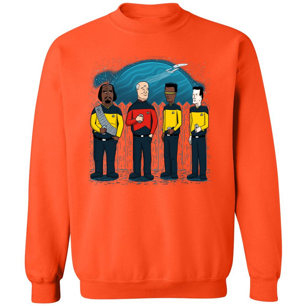 Classic Unisex Sweatshirt - EBF8JKUM - Orange - 10