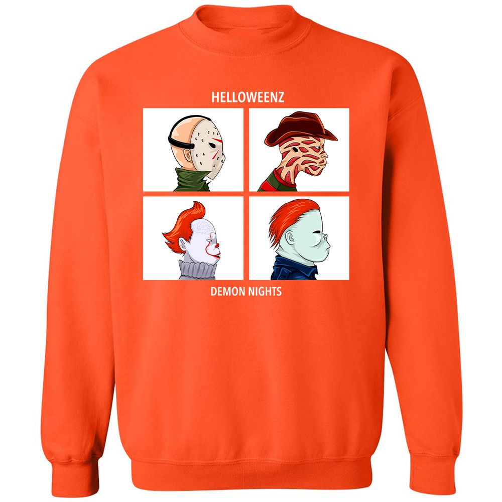 Classic Unisex Sweatshirt - 2JGCTXFV - Orange - 10