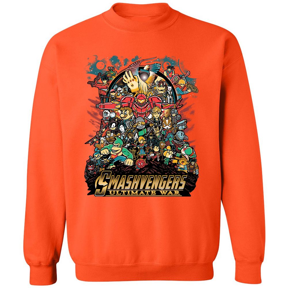 Classic Unisex Sweatshirt - C71PC22R - Orange - 10