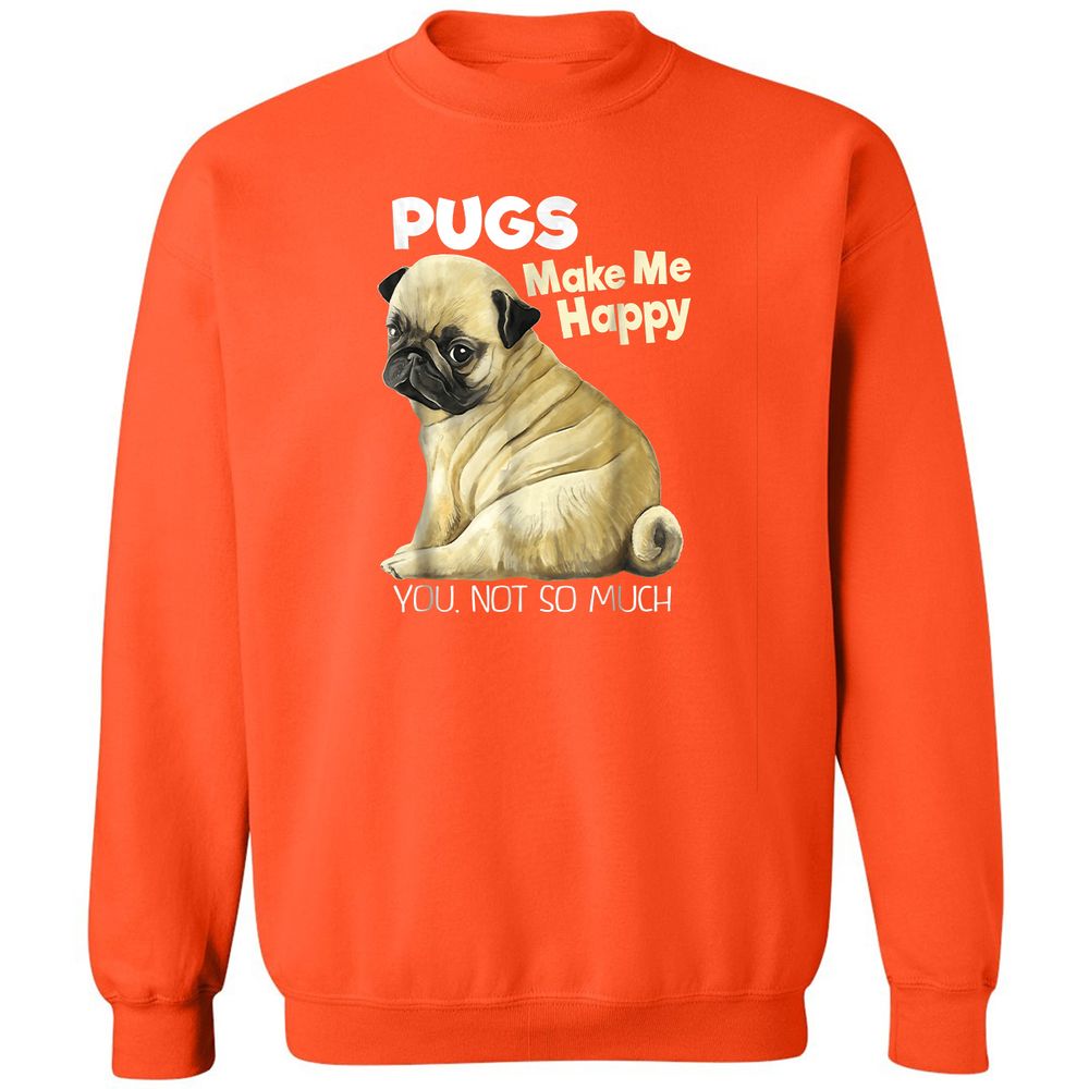 Classic Unisex Sweatshirt - JCE6DTTX - Orange - 10