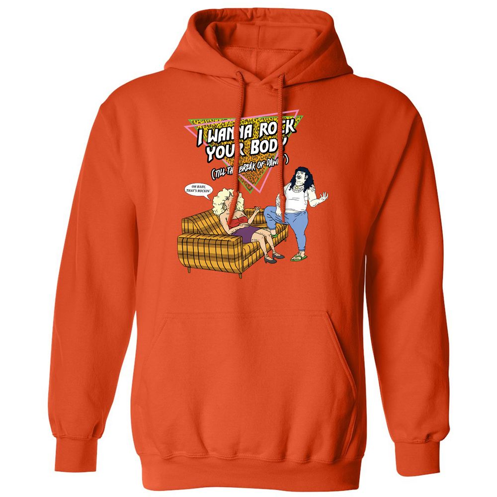 Classic Unisex Hoodie - X18UFF5R - Orange - 10