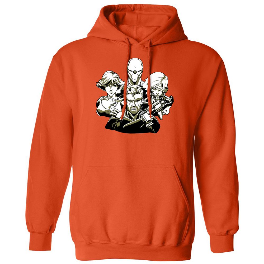 Classic Unisex Hoodie - B2KDCLYT - Orange - 10