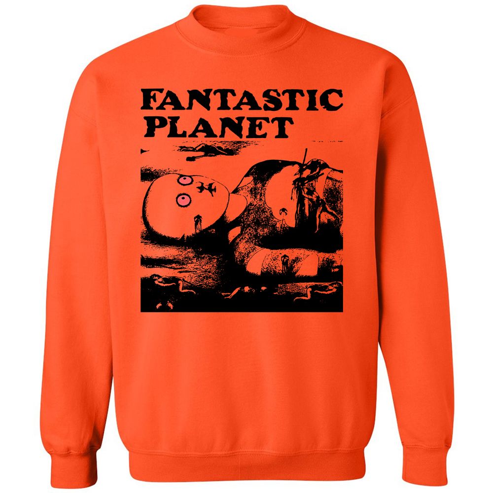 Classic Unisex Sweatshirt - XZCV9PLB - Orange - 10