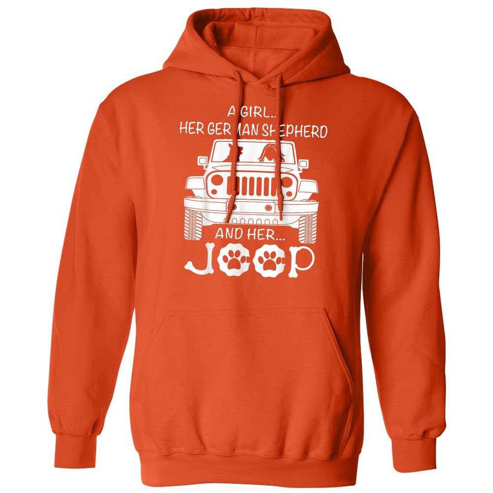 Classic Unisex Hoodie - WVP6H9LH - Orange - 10