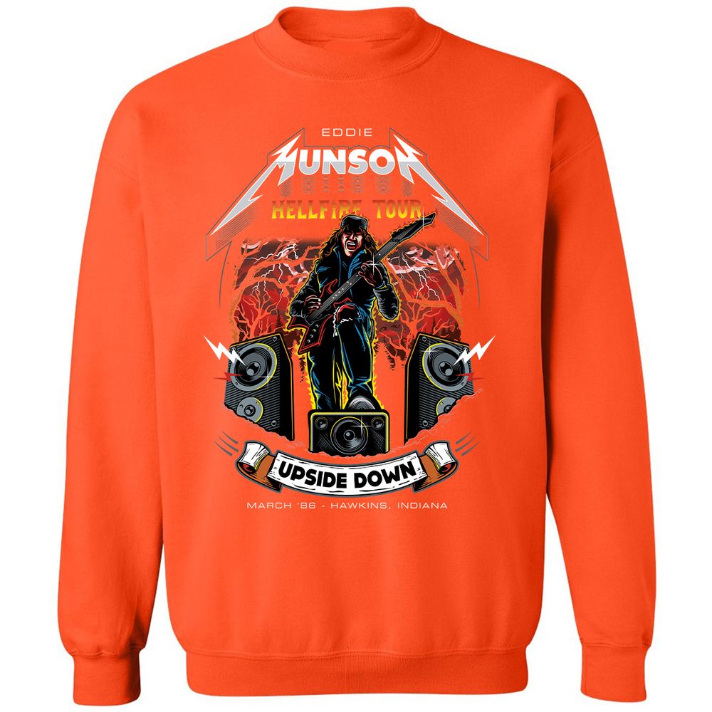 Classic Unisex Sweatshirt - HY1XN5LY - Orange - 10