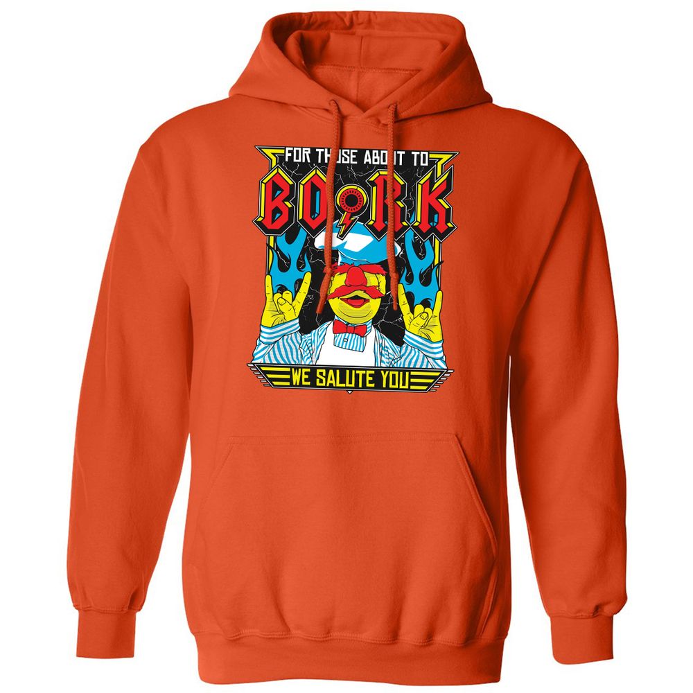 Classic Unisex Hoodie - D5Y745F8 - Orange - 10