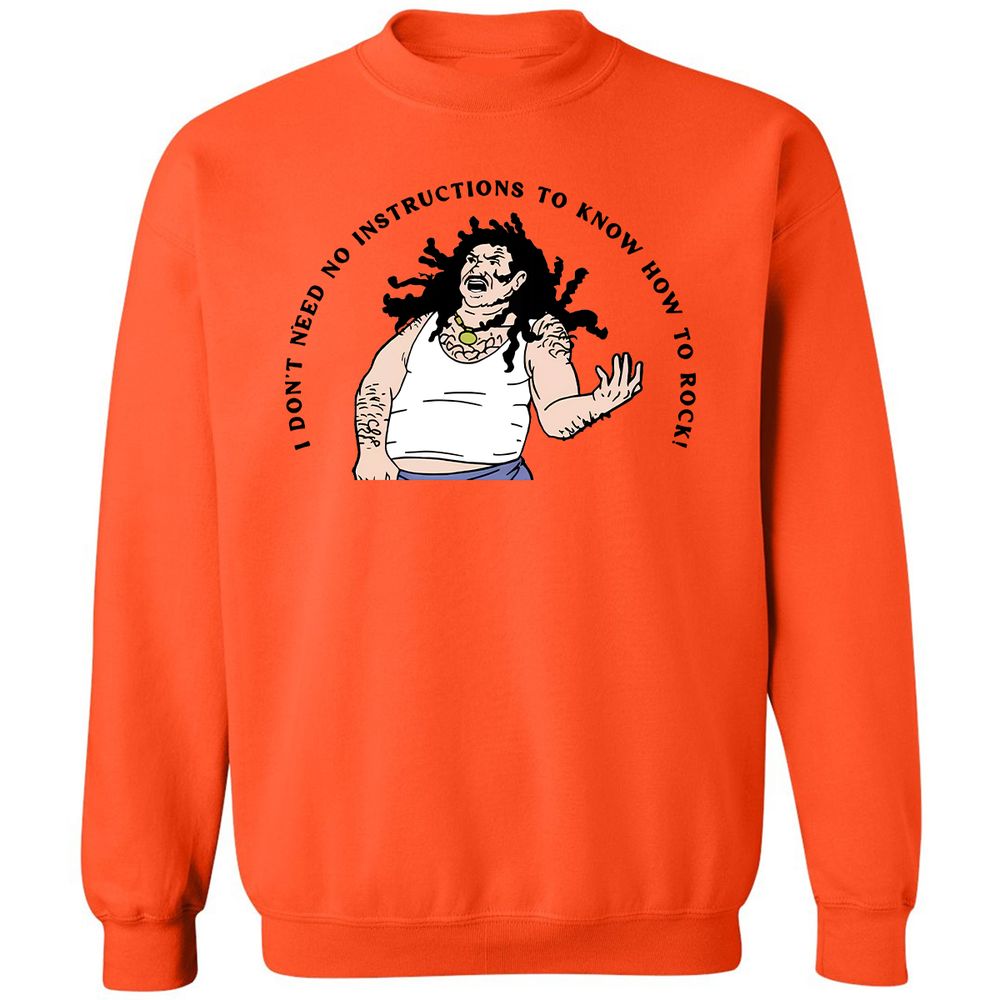 Classic Unisex Sweatshirt - MPW6Z4R7 - Orange - 10