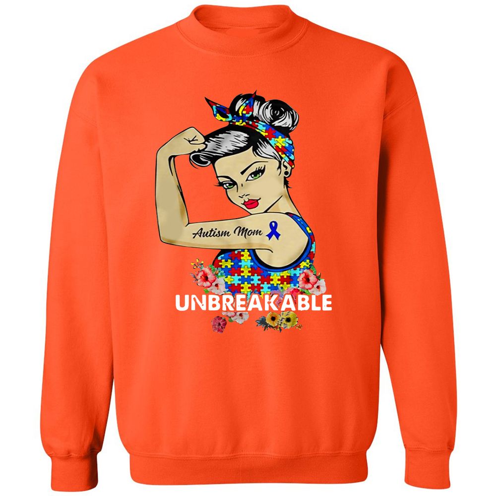 Classic Unisex Sweatshirt - 2RRBFX6E - Orange - 10