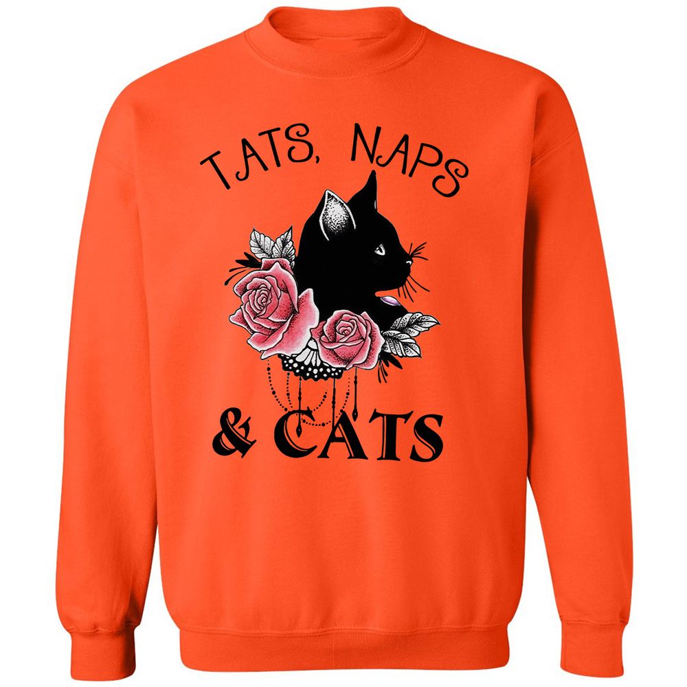 Classic Unisex Sweatshirt - AG74MADN - Orange - 10