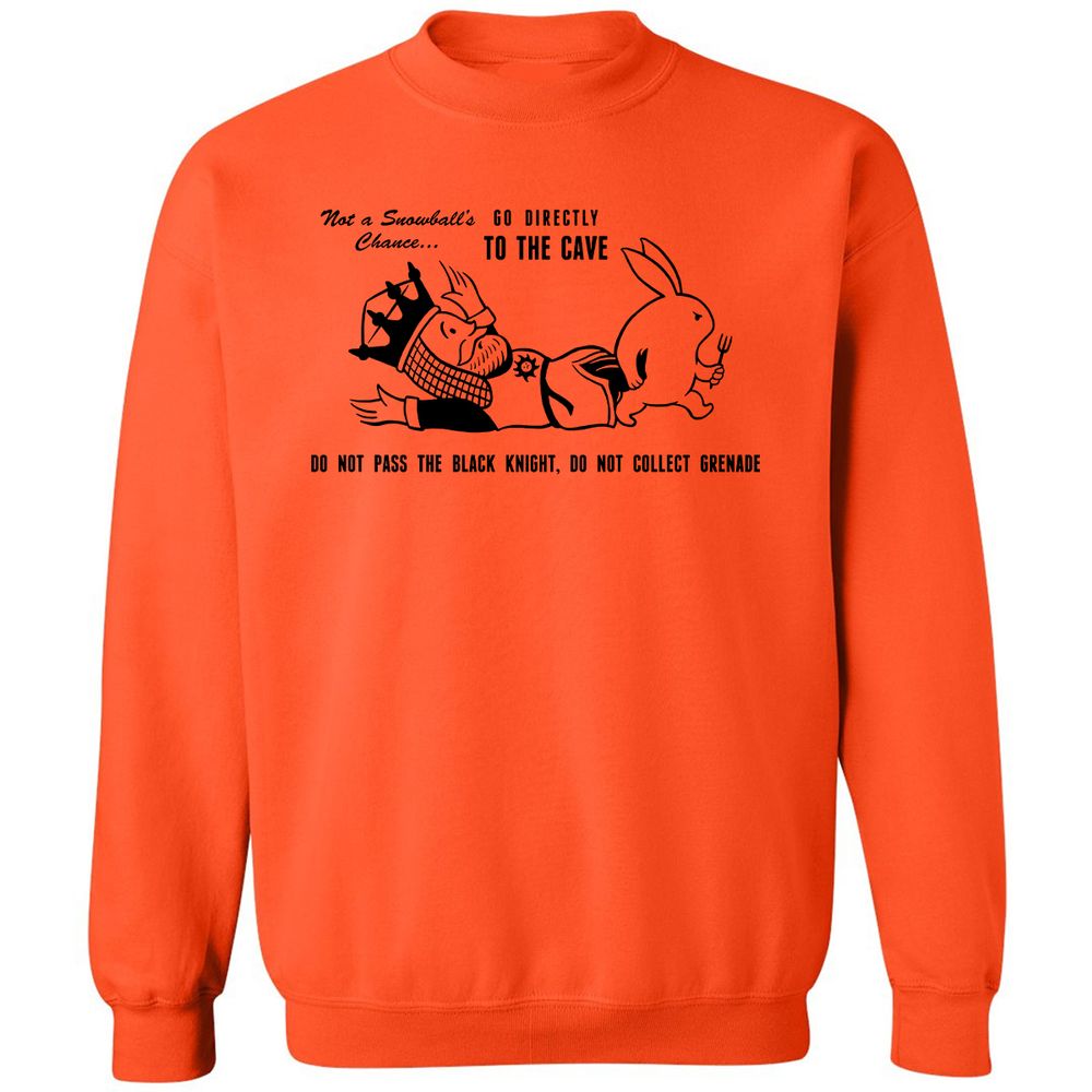 Classic Unisex Sweatshirt - 5GN9XV4Z - Orange - 10