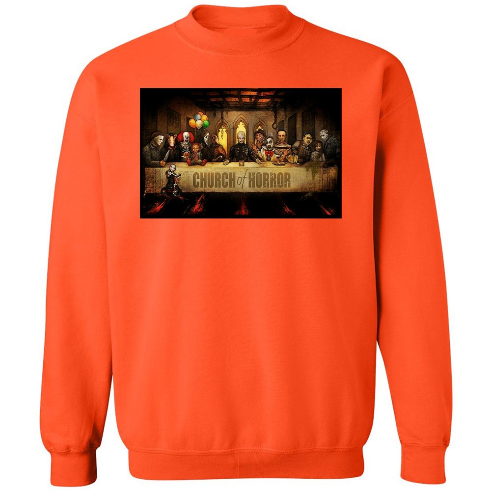 Classic Unisex Sweatshirt - 7HK4A7XM - Orange - 10