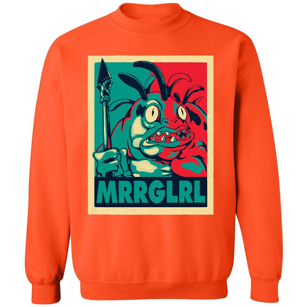 Classic Unisex Sweatshirt - MJAEBZPV - Orange - 10