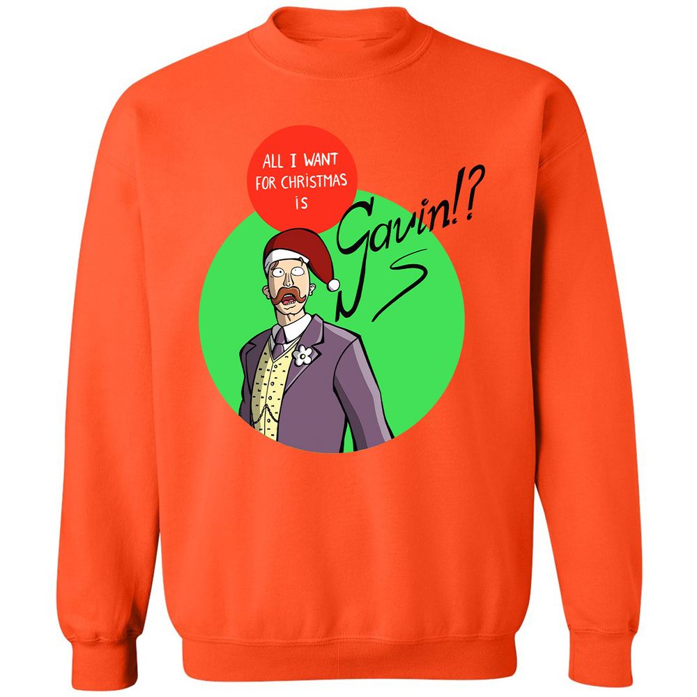 Classic Unisex Sweatshirt - CNWZY4TU - Orange - 10