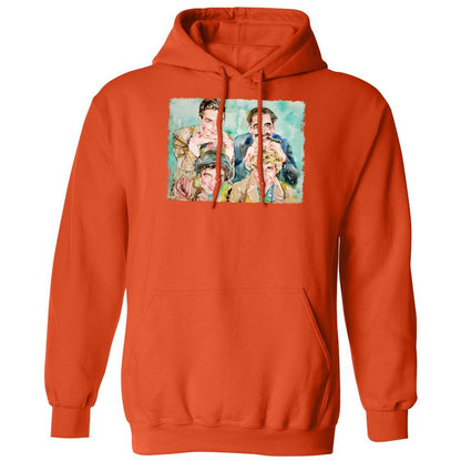 Classic Unisex Hoodie - 7P4SD1KK - Orange - 10