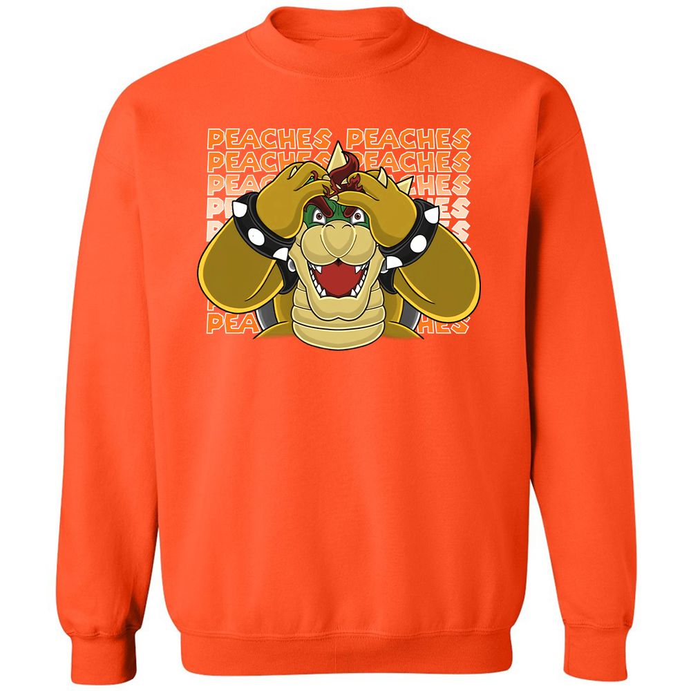 Classic Unisex Sweatshirt - 9X6Q973E - Orange - 10