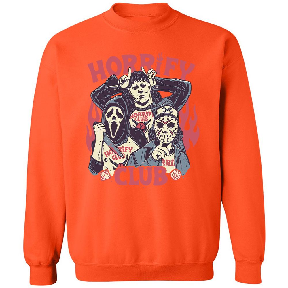 Classic Unisex Sweatshirt - V9EEV8XK - Orange - 10