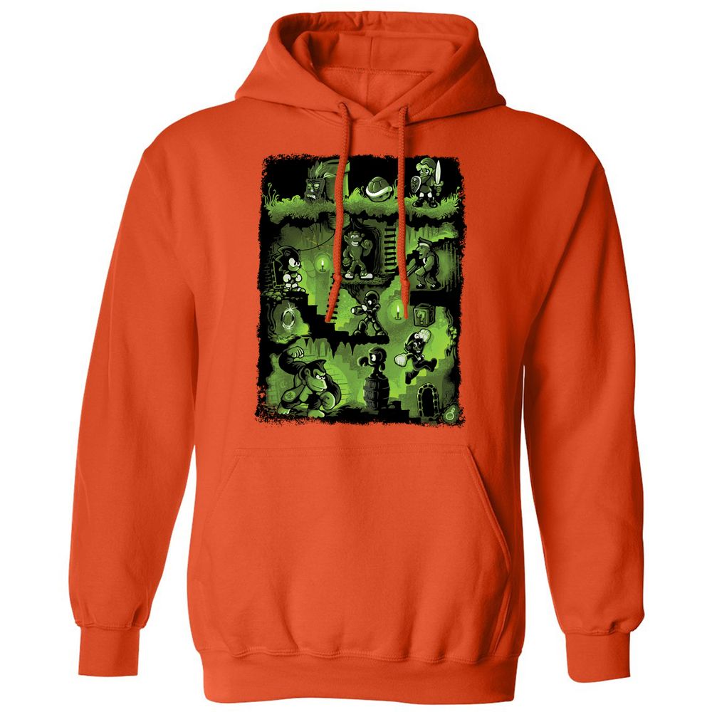 Classic Unisex Hoodie - YZVWK756 - Orange - 10
