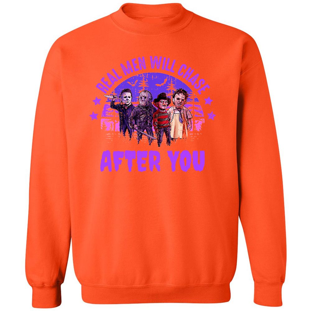 Classic Unisex Sweatshirt - D2MZGWNZ - Orange - 10