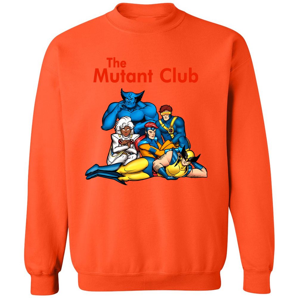 Classic Unisex Sweatshirt - YXQHZERJ - Orange - 10