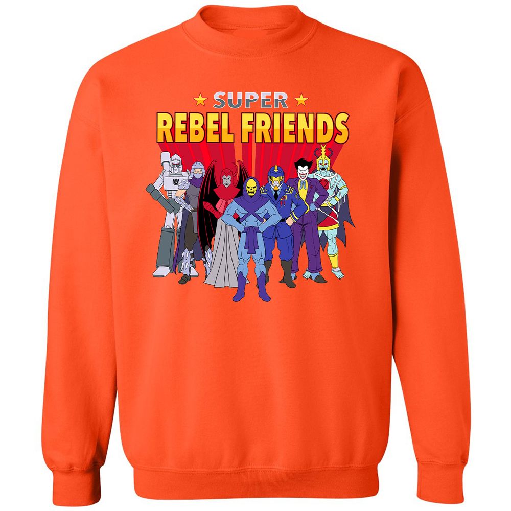 Classic Unisex Sweatshirt - MUEM3C6T - Orange - 10