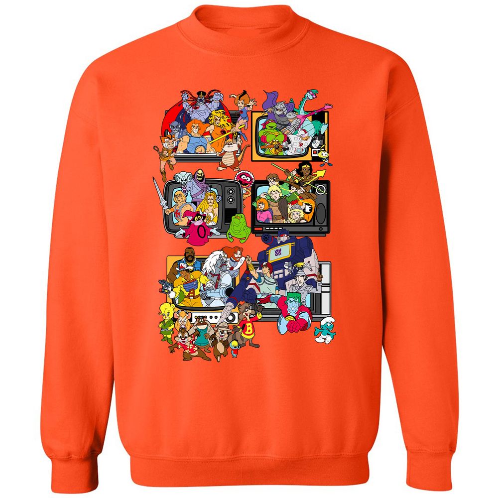 Classic Unisex Sweatshirt - D4VSZNGJ - Orange - 10