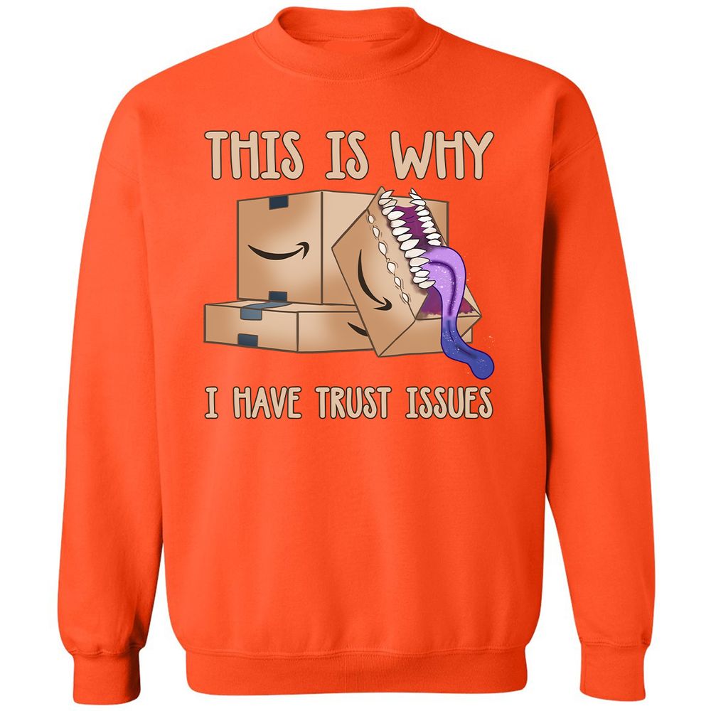 Classic Unisex Sweatshirt - B5DJD44S - Orange - 10