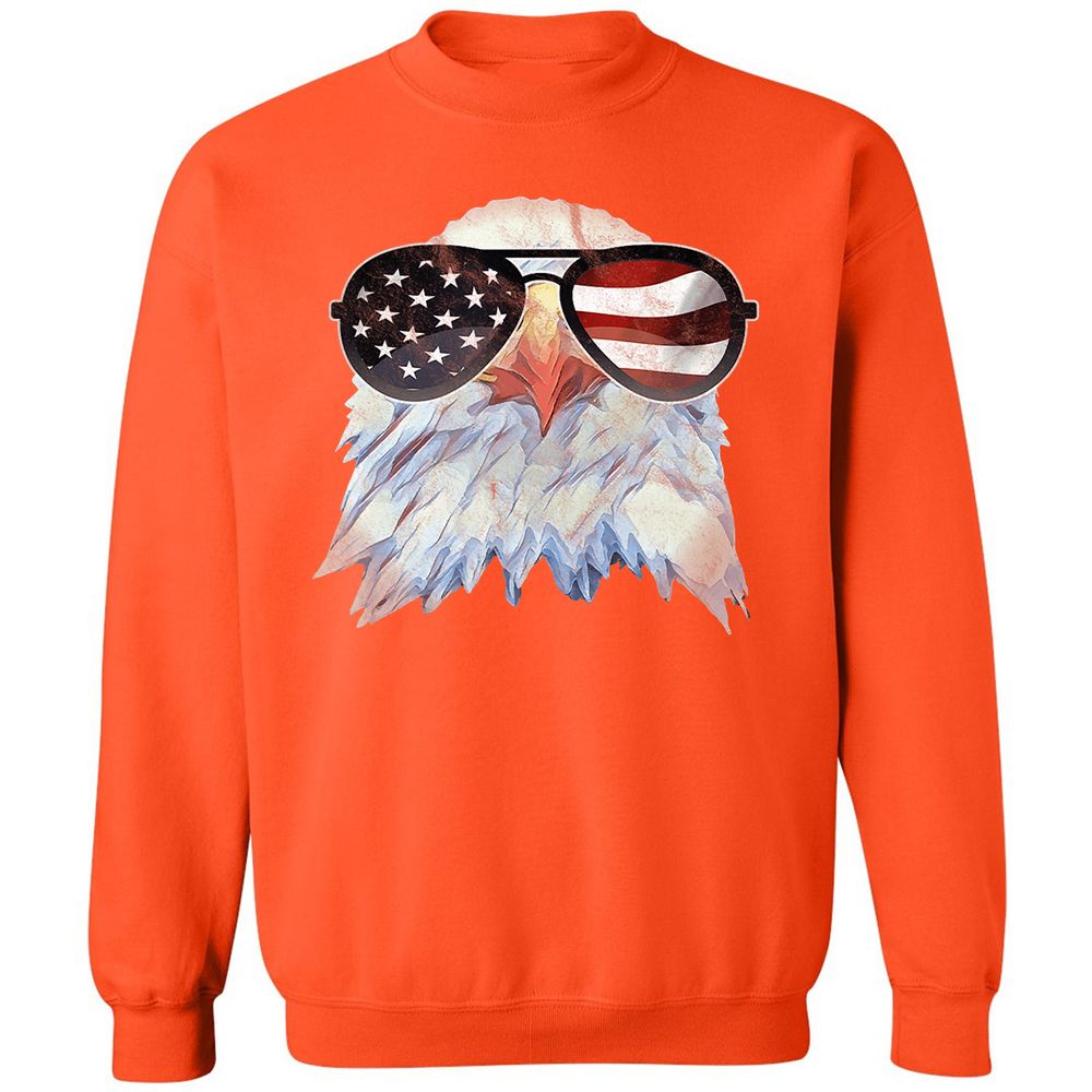 Classic Unisex Sweatshirt - B1EXQSAW - Orange - 10