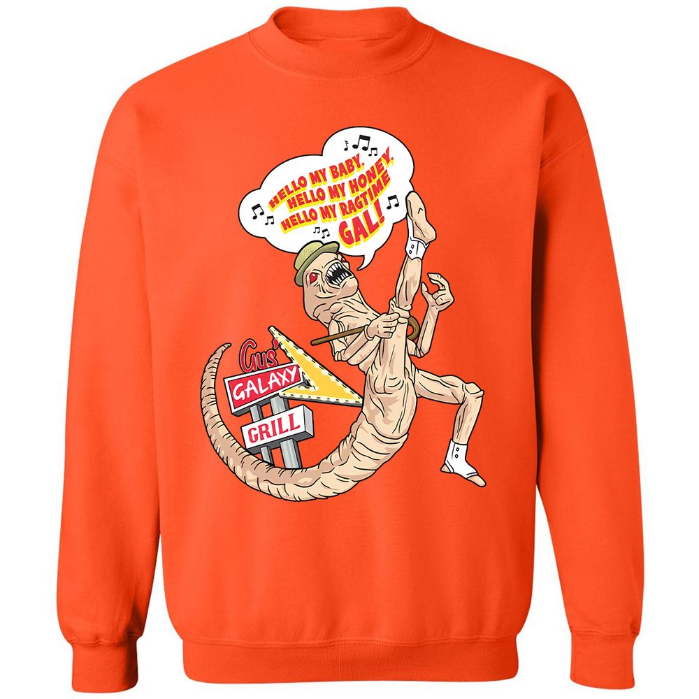 Classic Unisex Sweatshirt - JLHZALB2 - Orange - 10