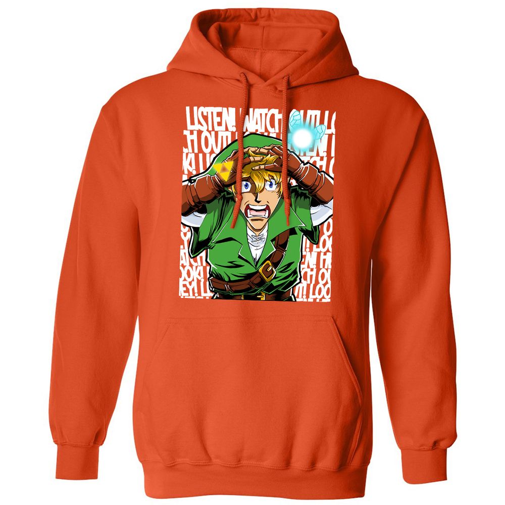 Classic Unisex Hoodie - KJEK48KP - Orange - 10