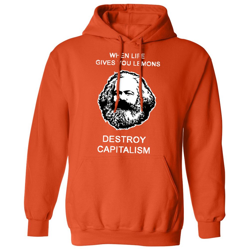 Classic Unisex Hoodie - JMZ4MNLE - Orange - 10