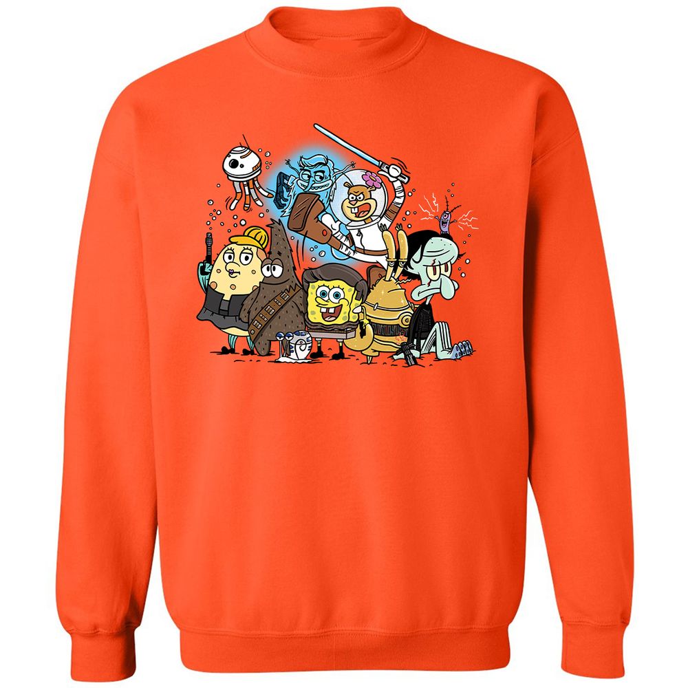 Classic Unisex Sweatshirt - CQZGT8DM - Orange - 10