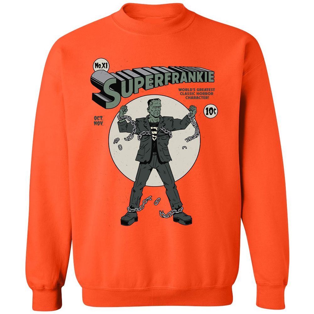 Classic Unisex Sweatshirt - 6KNAEJYZ - Orange - 10