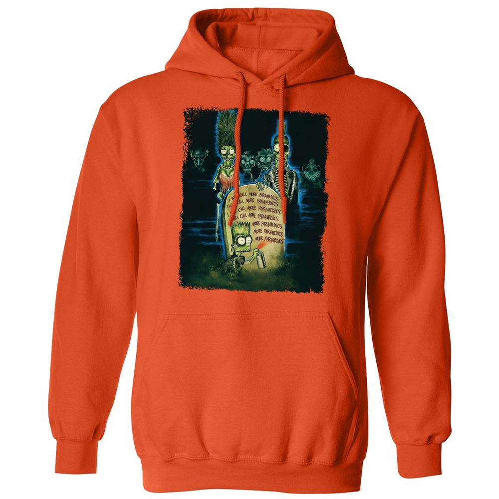 Classic Unisex Hoodie - TQDS37VG - Orange - 10