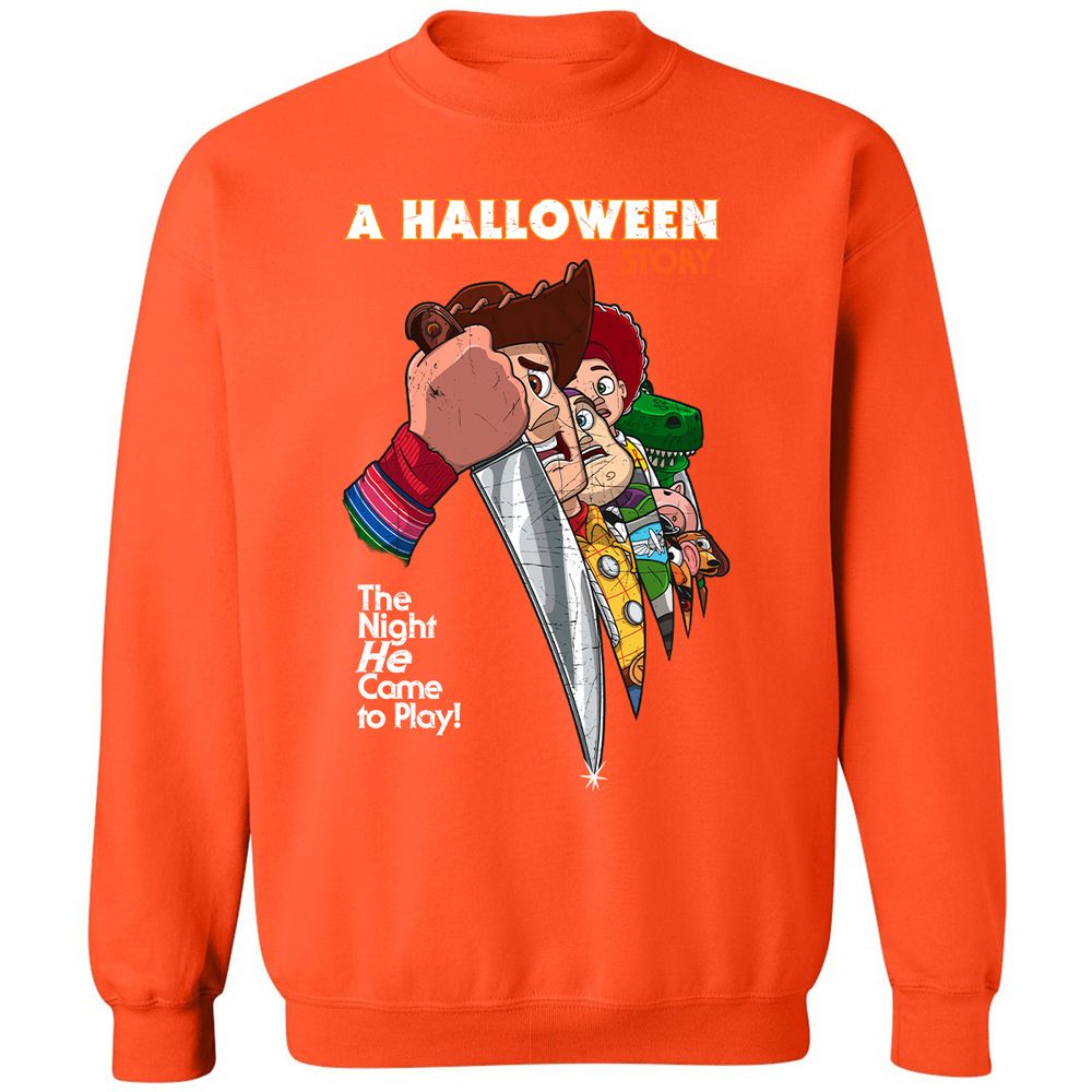 Classic Unisex Sweatshirt - C9TAM8GZ - Orange - 10