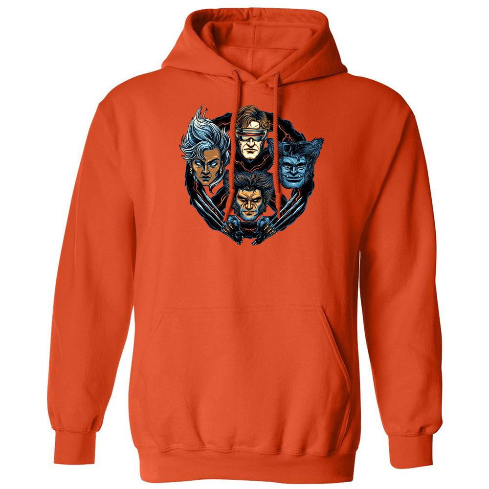 Classic Unisex Hoodie - P9LPDML3 - Orange - 10