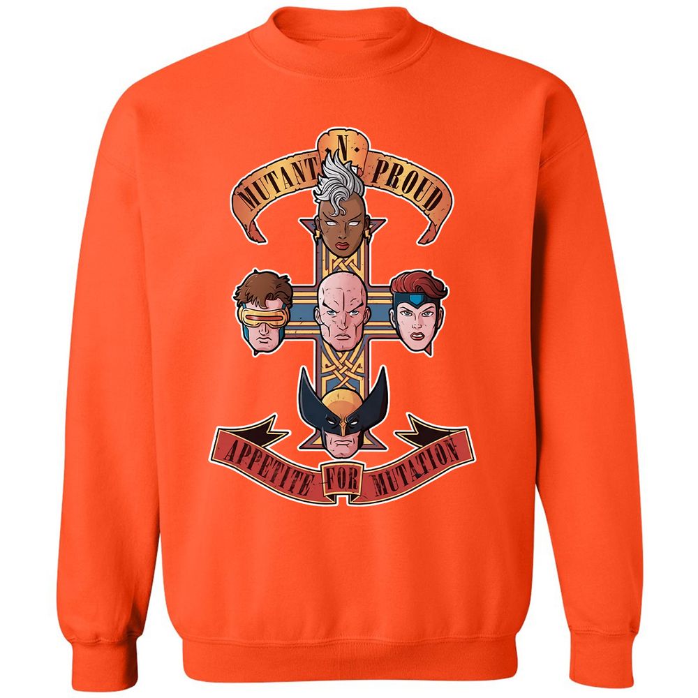 Classic Unisex Sweatshirt - BCRN5CC6 - Orange - 10