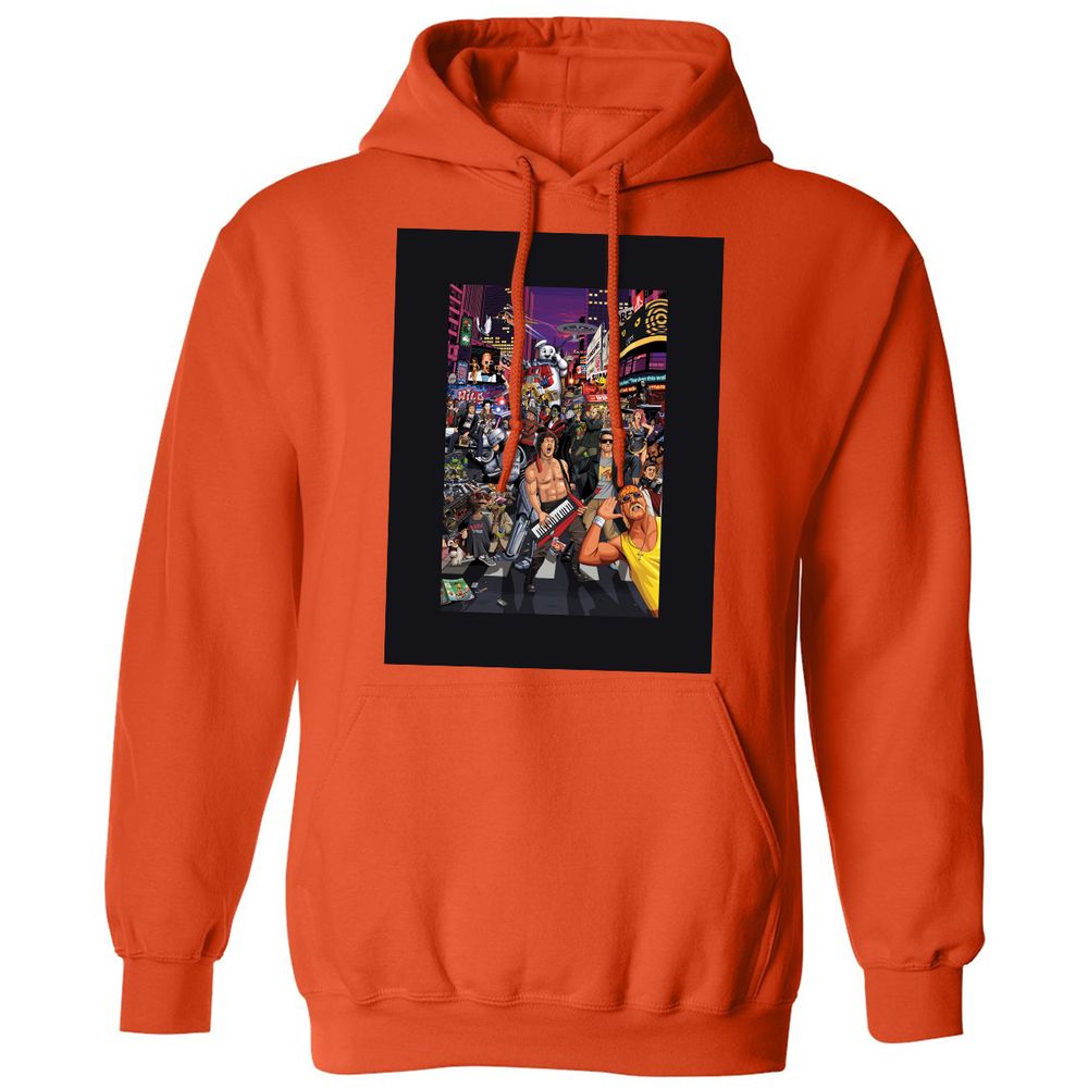 Classic Unisex Hoodie - SEB8P5PJ - Orange - 10