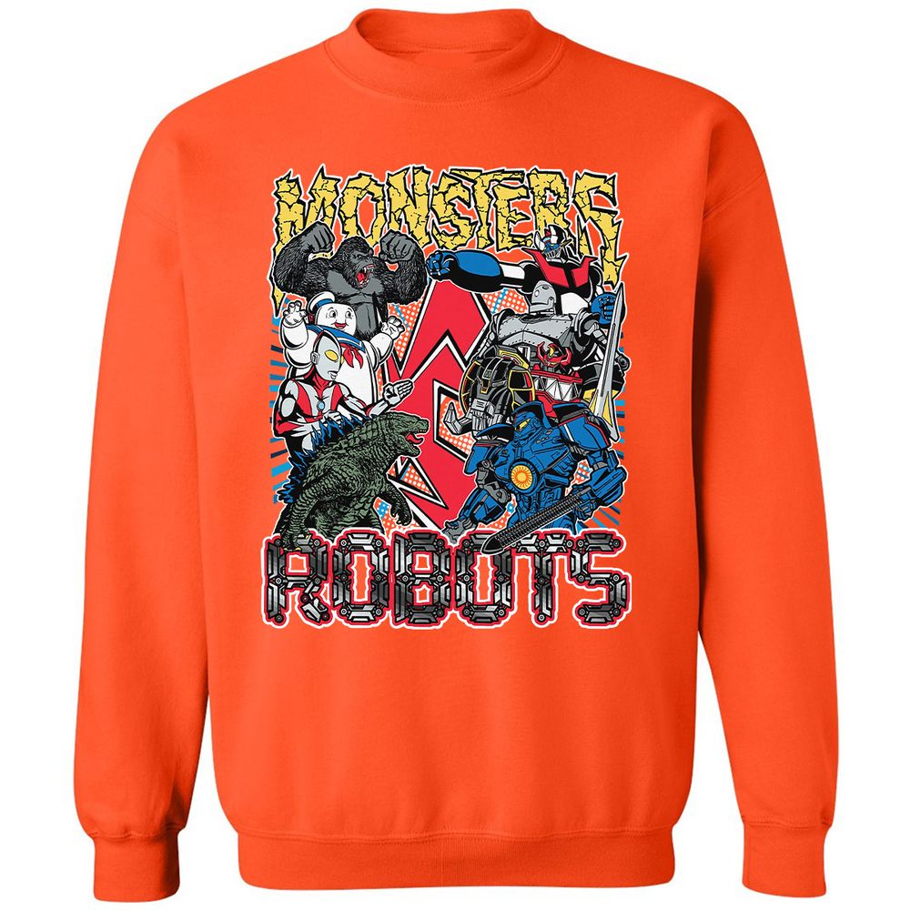 Classic Unisex Sweatshirt - SZ3S5JJQ - Orange - 10