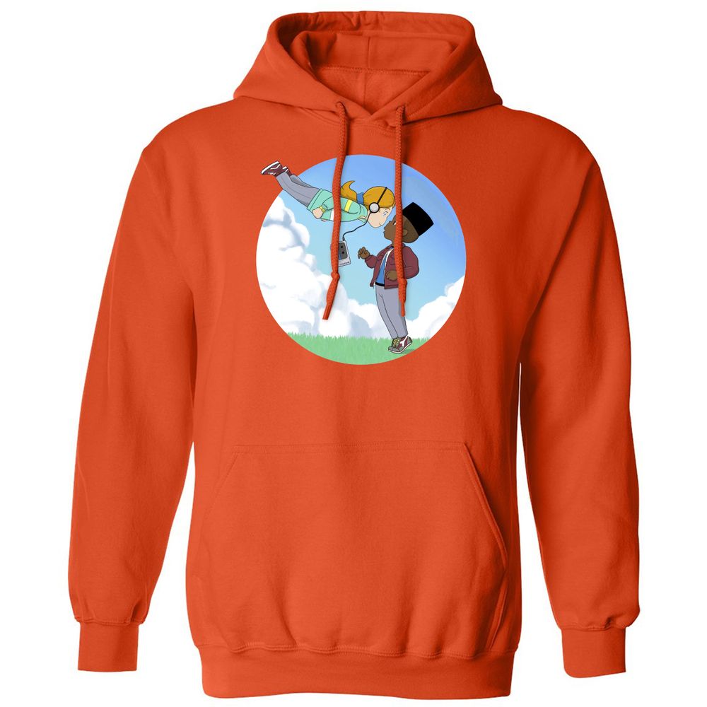 Classic Unisex Hoodie - C2LHYQK5 - Orange - 10