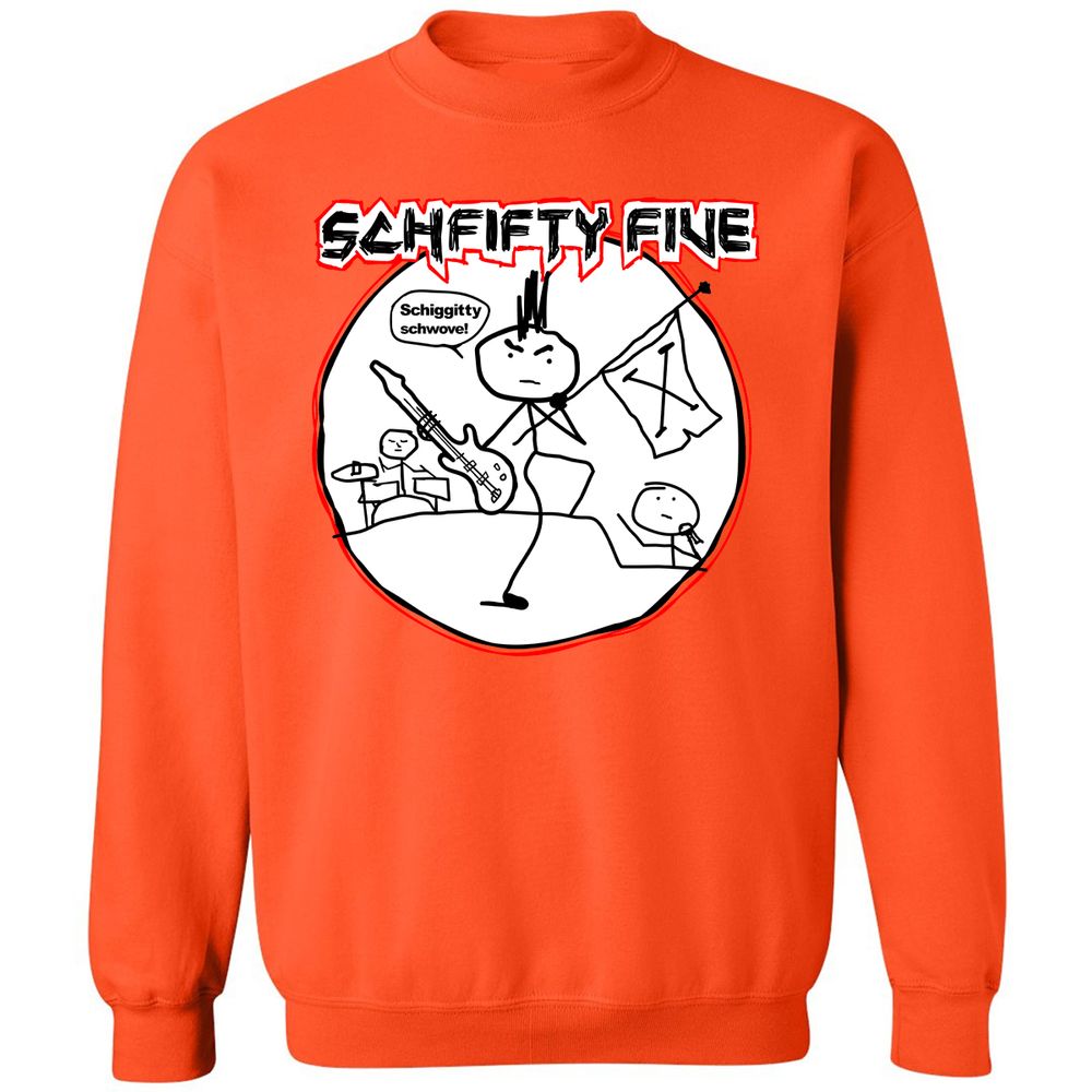 Classic Unisex Sweatshirt - 3DSJB4RN - Orange - 10