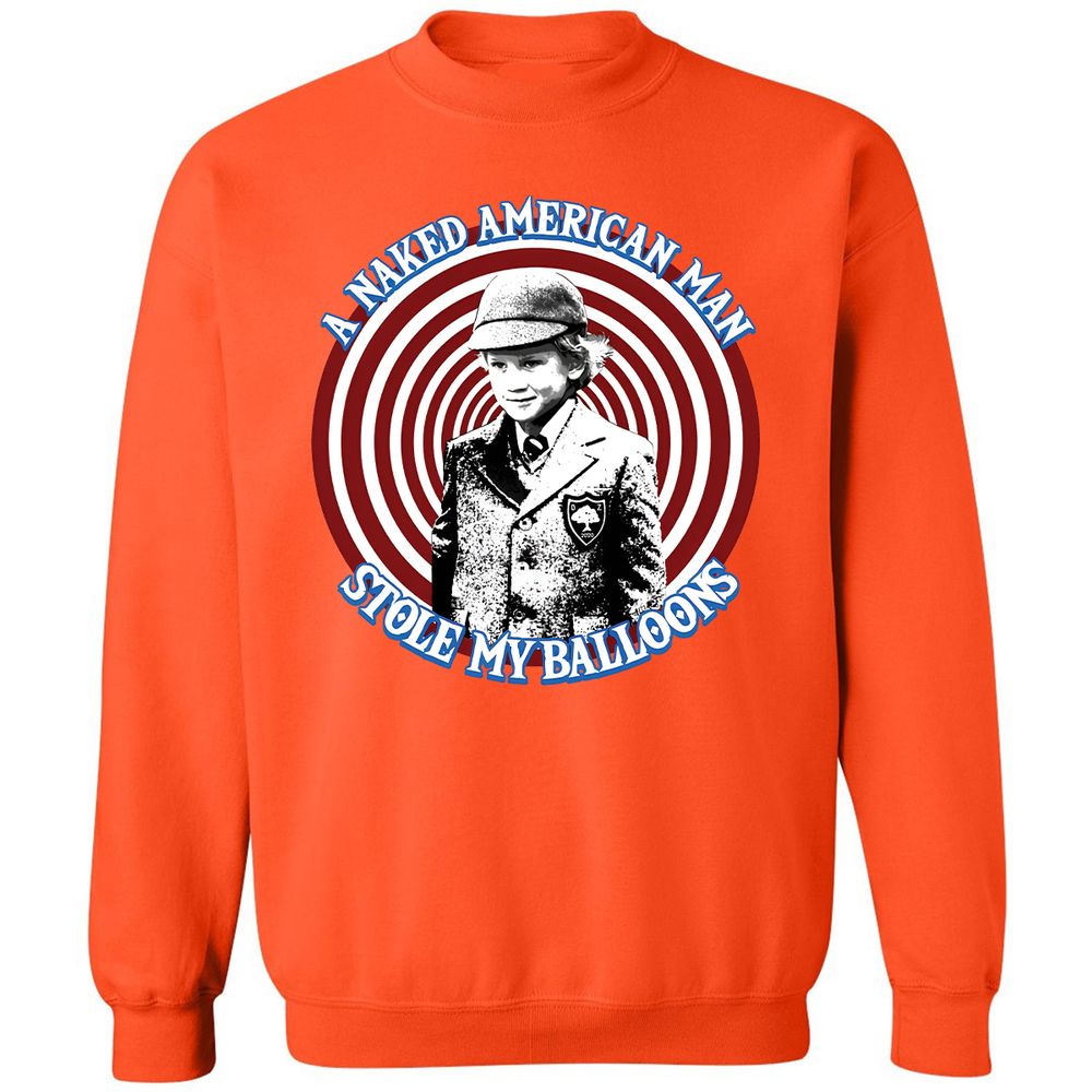 Classic Unisex Sweatshirt - AFH1RBNC - Orange - 10
