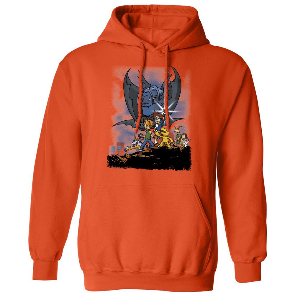 Classic Unisex Hoodie - P9THYATU - Orange - 10