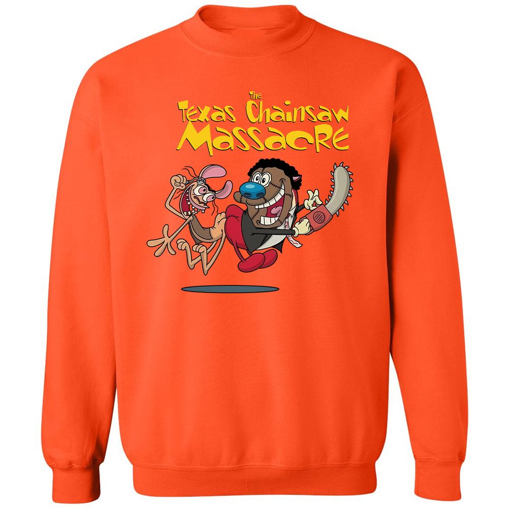 Classic Unisex Sweatshirt - 52B7YZ95 - Orange - 10