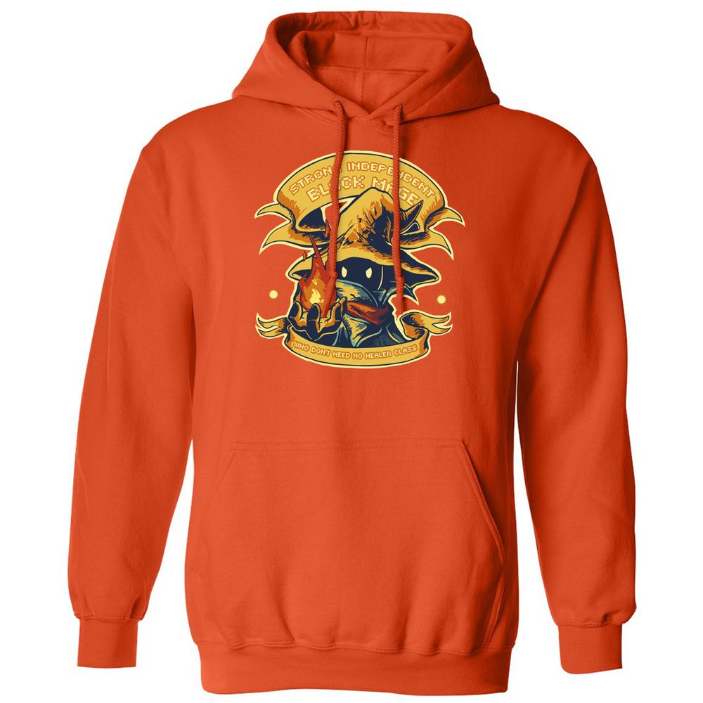 Classic Unisex Hoodie - JWA896MU - Orange - 10