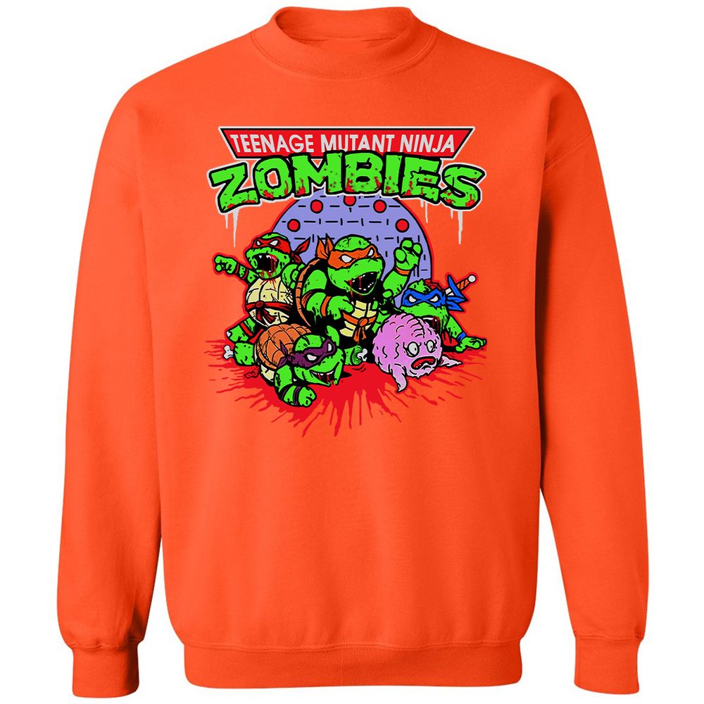 Classic Unisex Sweatshirt - TLBSSFZY - Orange - 10