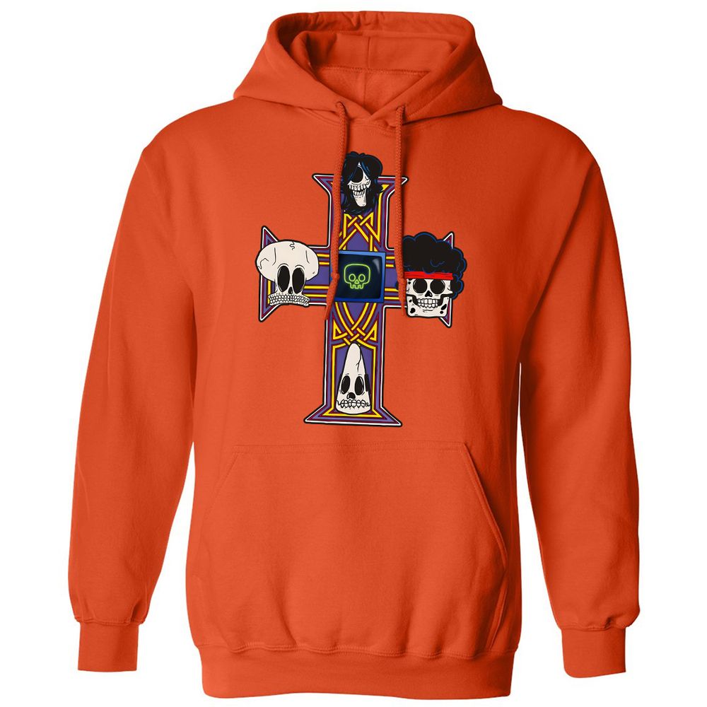 Classic Unisex Hoodie - CG6Y5R2J - Orange - 10