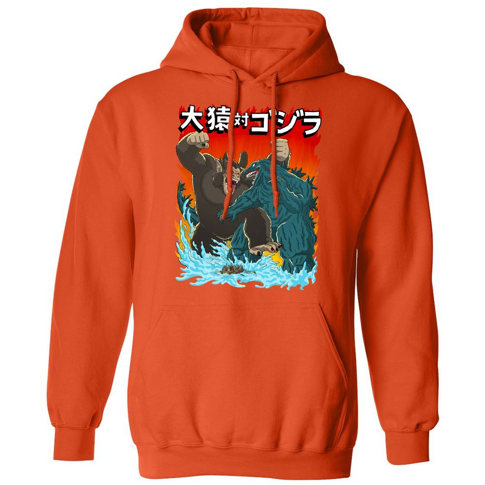 Classic Unisex Hoodie - ANTWCC47 - Orange - 10